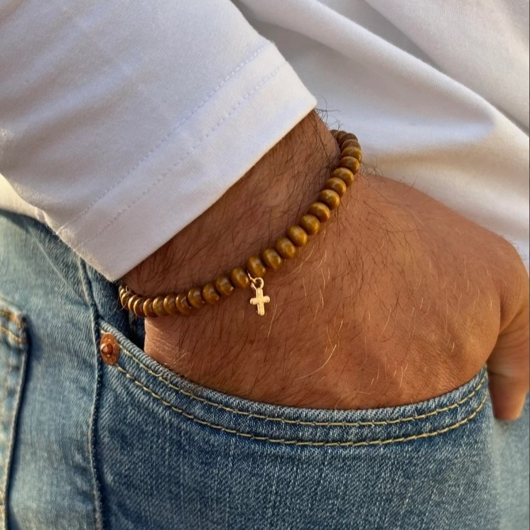 Erkekler için Ahşap Boncuklu B - Ethnic Wear Men'S Fashion incelemesi ve fiyatı