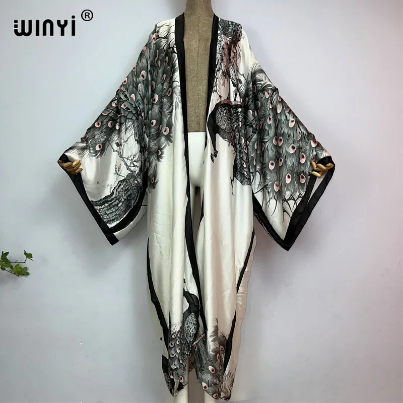 WINYI yaz klasik tavuskuşu bas - Kaftan Women Boho incelemesi ve fiyatı