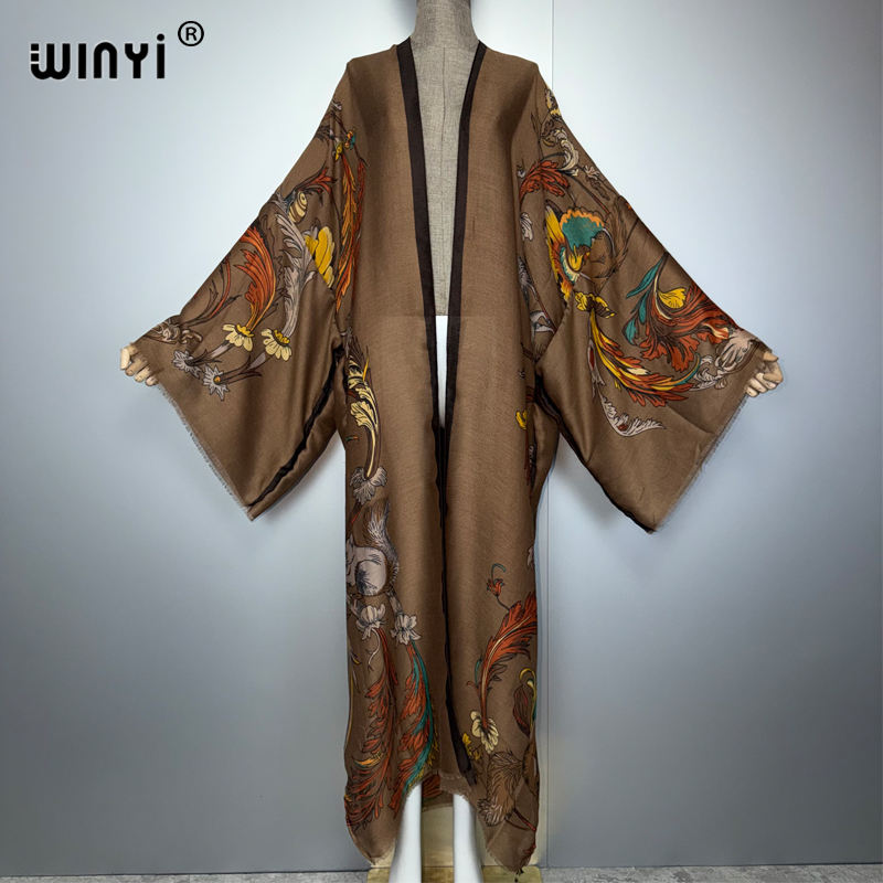 WINYI Afrika bohem kimono maks - Kaftan Women Boho incelemesi ve fiyatı
