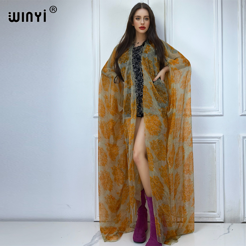 WINYI maxi kimono yaz Perspekt - Kaftan Women Boho incelemesi ve fiyatı