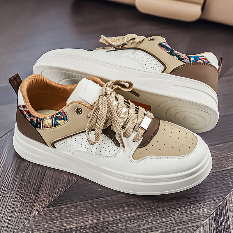 Erkek Beyaz Platform Kaykay Ay - Ethnic Wear Men'S Fashion incelemesi ve fiyatı